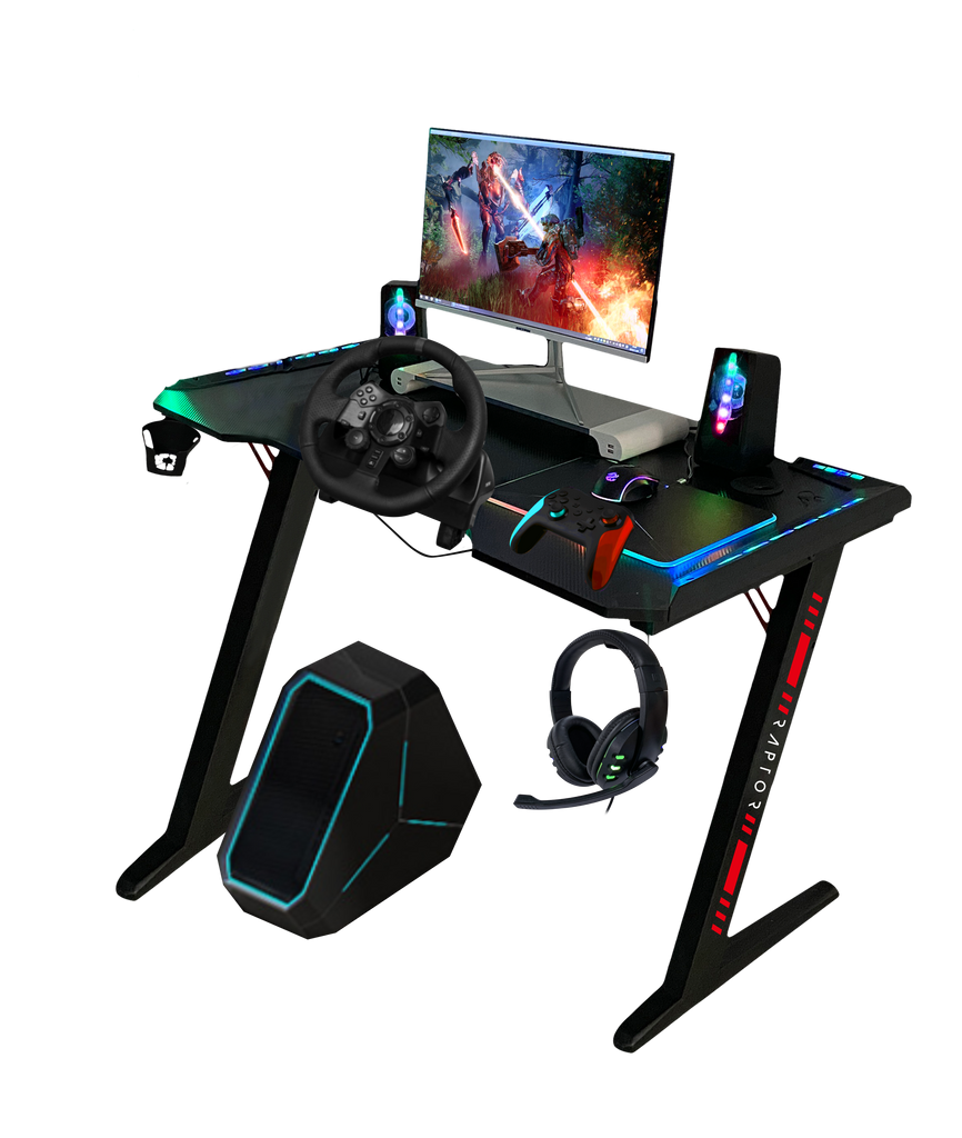 Kaufen Sie Gaming-Stuhl und -Tisch zum besten Preis online - Raptor Gaming